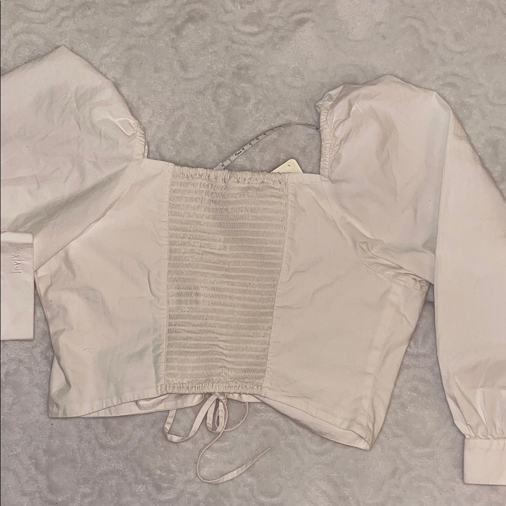 Levi's Blouse with Puff Sleeves - Picture 5 of 11